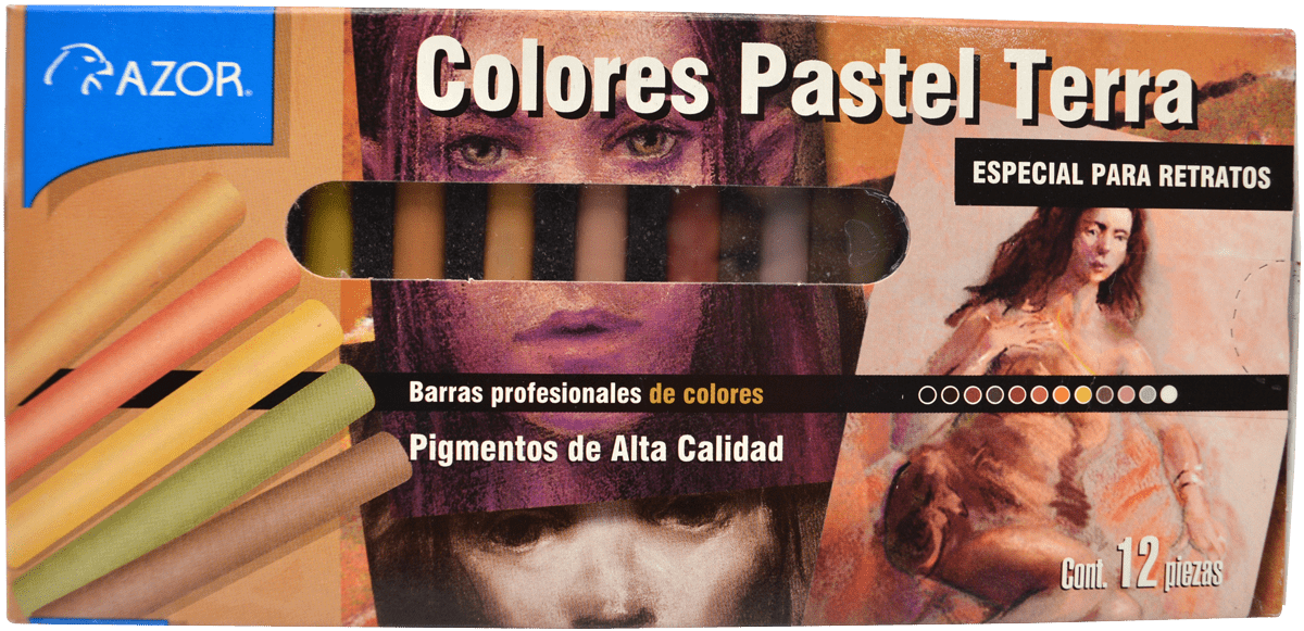 Aladino de Los Mochis. STAFFORD COLORES TERRA PASTEL C/12 ()