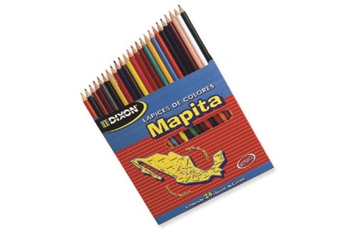 Imagen de DIXON(90) MAPITA COLORES LARGOS C/24PZAS (1931)