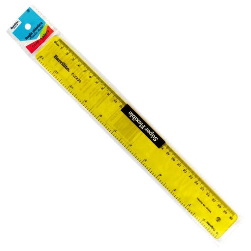 Imagen de BARRILITO(30) REGLA 30CM FLEX30/7810FLEX SUPER FLEXIBLE  xPZA