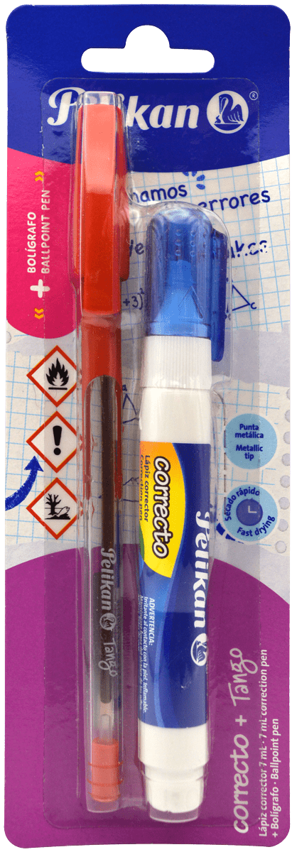 Imagen de PELIKAN(1) PLUMA CORRECTORA BLISTER C/1  C/PLUMA (01570300)