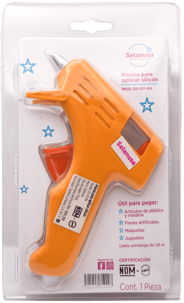 Imagen de SLN(48) PISTOLA SILICON CHICA (DS-011MX) (IMPPIS010)