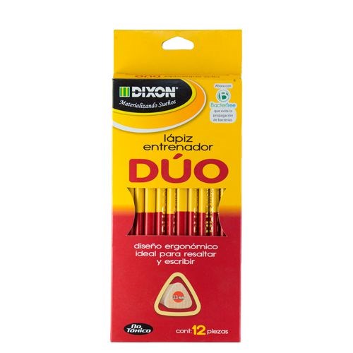 Imagen de DIXON LAPIZ DUO TRIANG. C/12 PZAS (42304)
