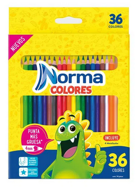 Imagen de NORMA(12) COLORES C/36 (526114/584205)